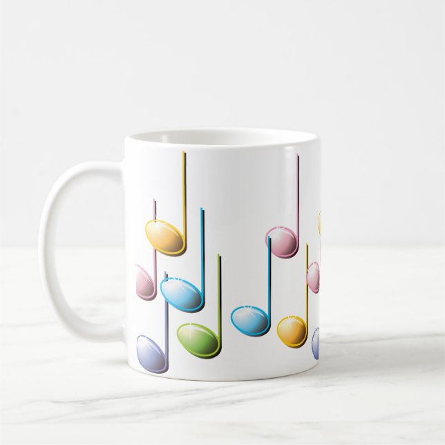 Mug Notes musicales (Gauche)