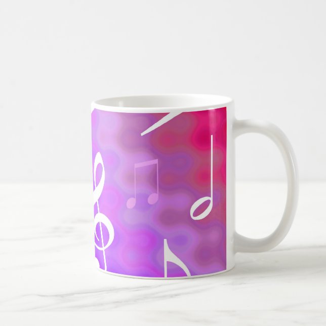 Mug Notes musicales (Droite)