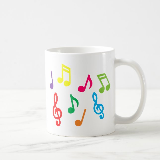 Mug Notes musicales (Droite)