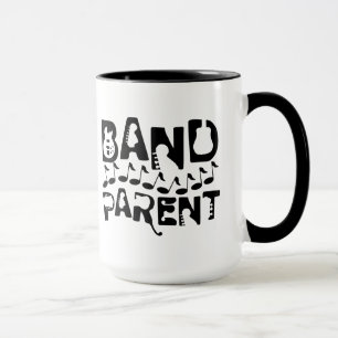 Mug Notes musicales des parents de bande
