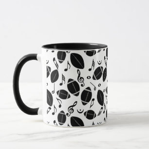 Mug Notes musicales Footballs