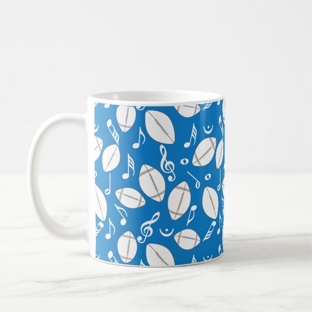 Mug Notes musicales Footballs (Gauche)