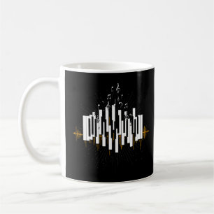 Mug Notes musicales Keyboard Piano Player Pianiste mus