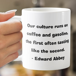Mug Notre culture tourne sur le texte de la citation d