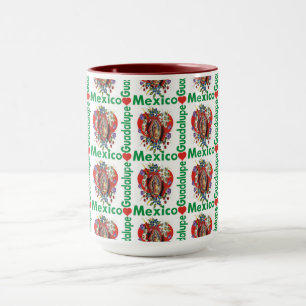 Mug Notre-Dame de Guadalupe Vierge Aztèque Mexicaine