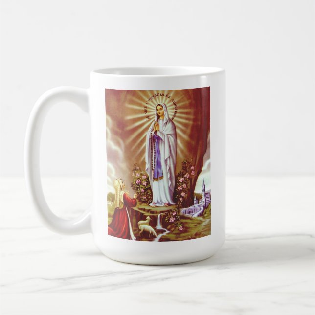 Mug Notre-Dame de Lourdes (Gauche)