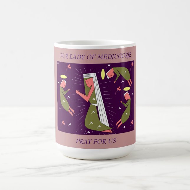 Mug Notre-Dame de Medjugorje Priez pour nous (Centre)
