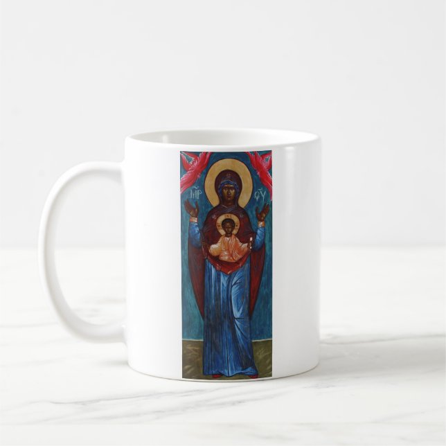 Mug Notre-Dame du Signe Impression d'art Lumière Étern (Gauche)