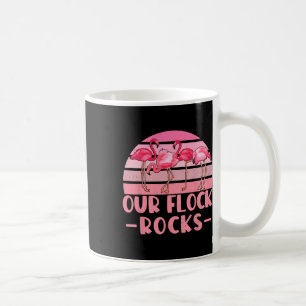 Mug Notre Flock Rocks Flamants roses Lover Famille Vac