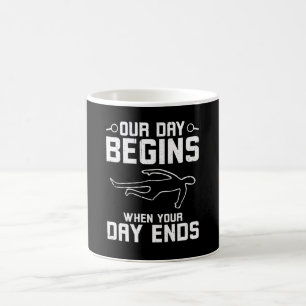 Mug Notre Jour Commence À La Fin De Votre Jour