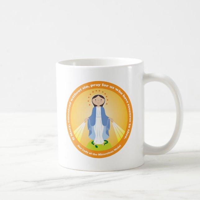 Mug Notre Madame de la médaille miraculeuse (Droite)