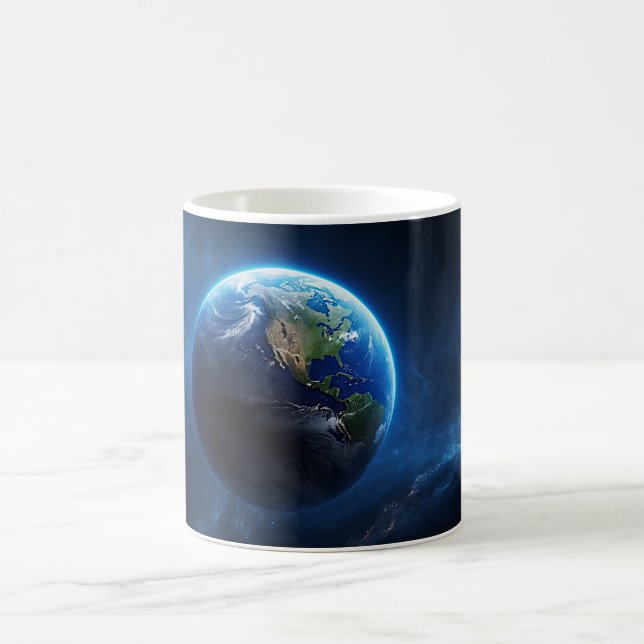 Mug Notre maison Sapphire dans l'espace (Centre)