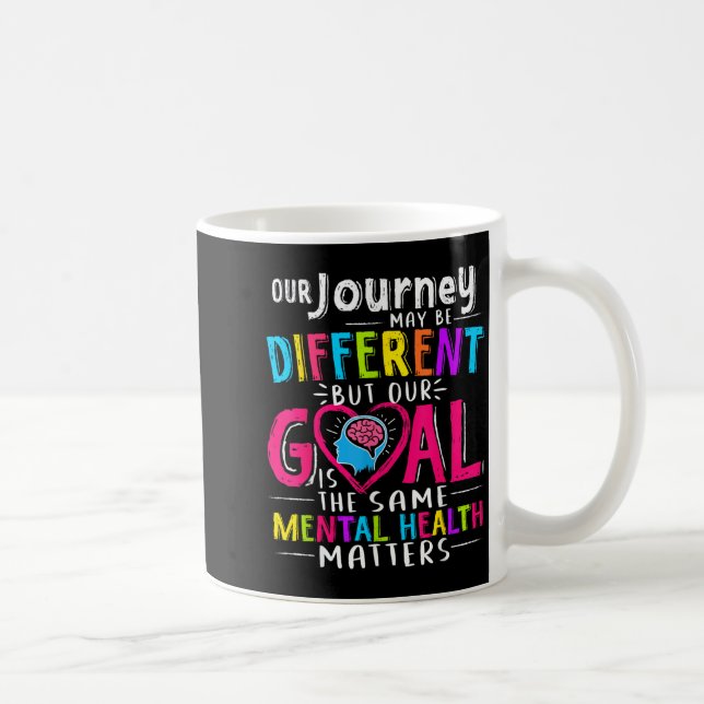 Mug Notre parcours Mois de la sensibilisation à la san (Droite)