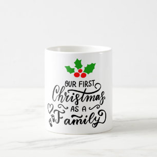Mug Notre premier Noël en tant que famille Noël