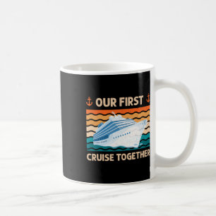 Mug Notre première croisière ensemble, famille assorti