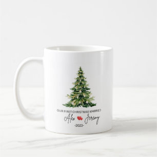 Mug Notre première Musique Mariée de Noël