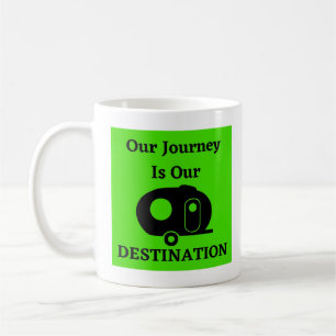 Mug Notre Voyage Est Notre Destination - Oeuf En Fiber