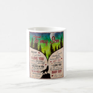 Mug N'Oubliez Jamais Que Je T'Aime - Wolf Papa À Son F