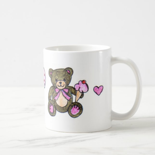 Mug Nounours de crème glacée (Droite)