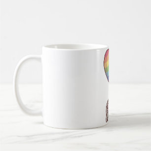 Mug Nounours Koala et Ballon Arc-en-Ciel