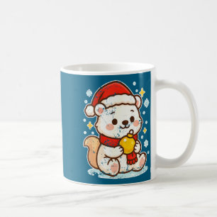 Mug Nounours Lar Bear Hiver Avec Chapeau De Père Noël