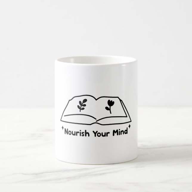 Mug Nourrir votre esprit - Autosoins (Centre)