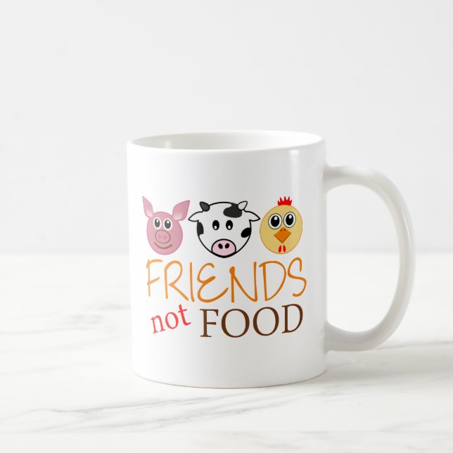 Mug Nourriture d'amis pas (Droite)