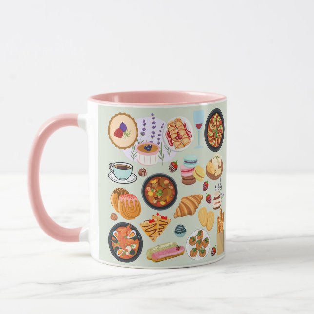 Mug Nourriture française (Gauche)