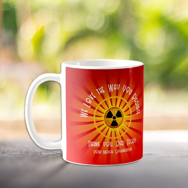 Mug Nous aimons la façon dont vous rayonnez (Créateur téléchargé)