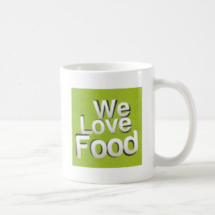 Mug Nous aimons la nourriture : détestons le gaspillag