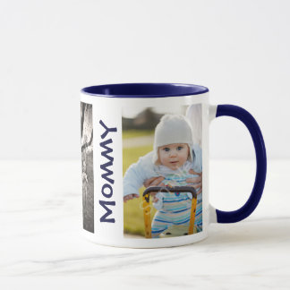 Mug NOUS AIMONS MOMY Custom Kids 3 Photos Mères Day Mu