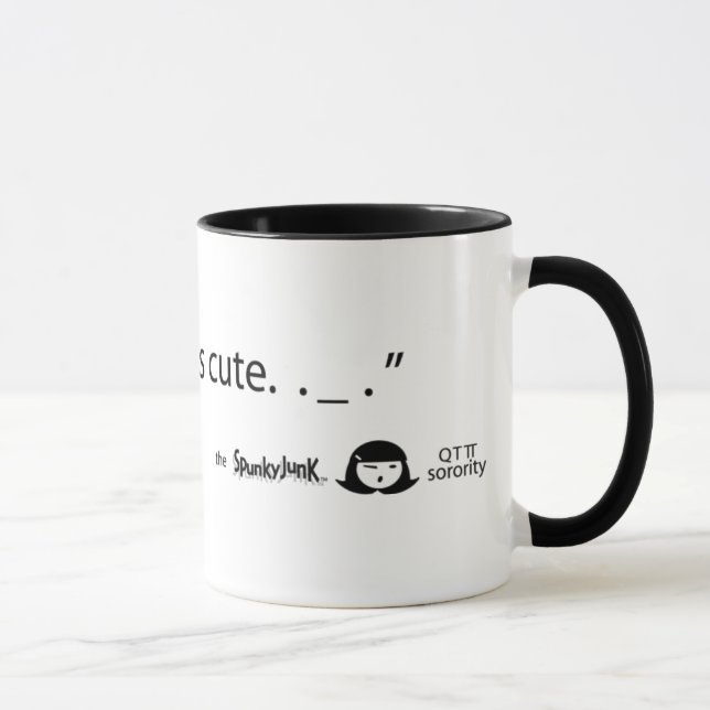 Mug "Nous aimons toutes les choses mignonnes. _. " (Droite)