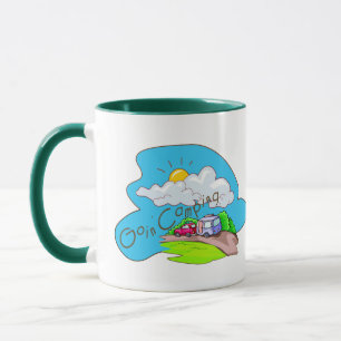 Mug Nous allons faire du camping