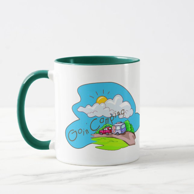 Mug Nous allons faire du camping (Gauche)