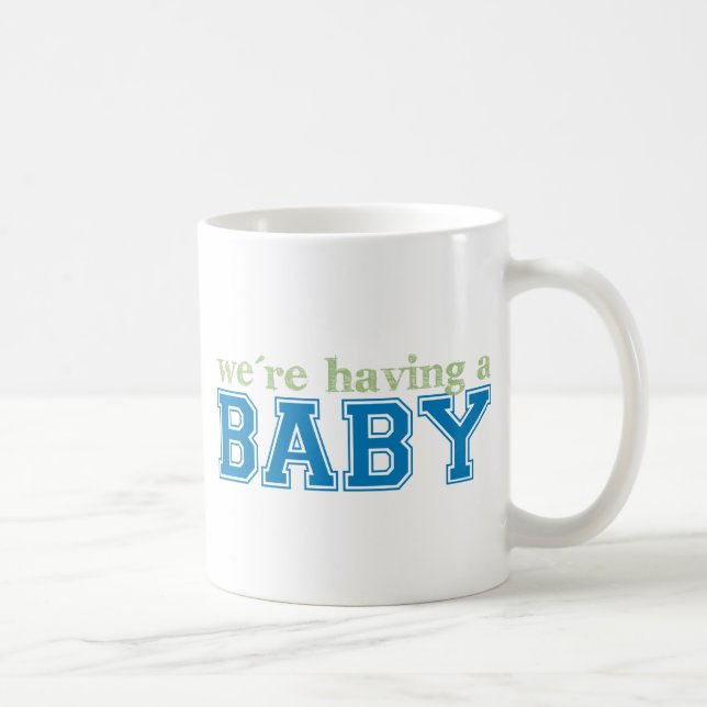 Mug Nous avons un bébé ! (Droite)