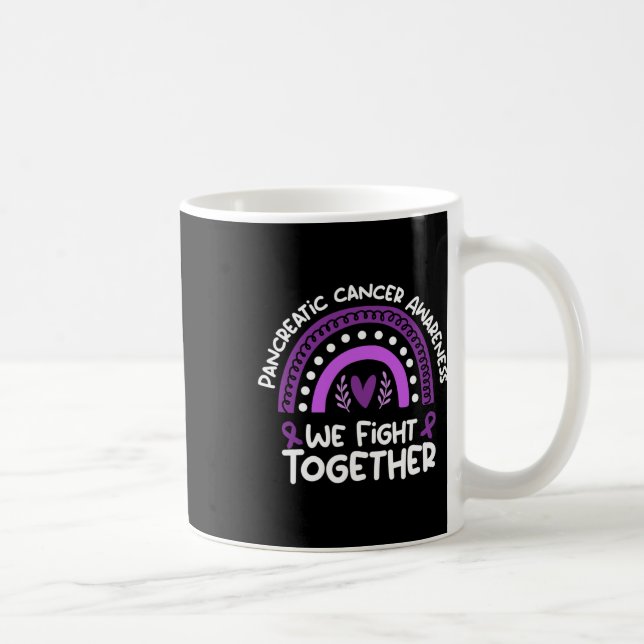 Mug Nous combattons ensemble Sensibilisation au cancer (Droite)