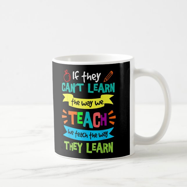 Mug Nous Enseignons La Façon Dont Ils Apprennent La VI (Droite)