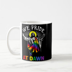 Mug Nous Faisons Notre Fierté à l'Aube Drôle Jésus Lgb