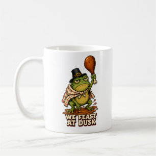 Mug Nous festoyons à l'aube la Fête de la grenouille d