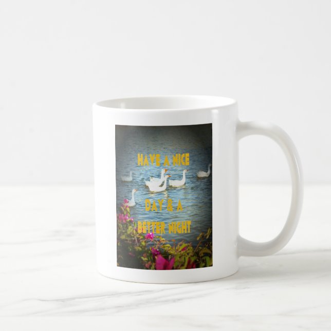 Mug Nous laissons toujours nos clients heureux et sati (Droite)