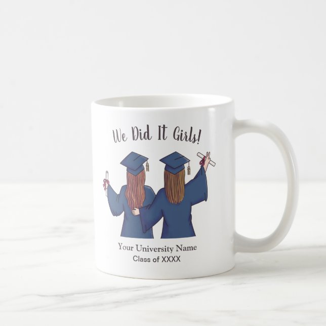 Mug Nous l'avons fait les filles, remise de diplômes p (Droite)