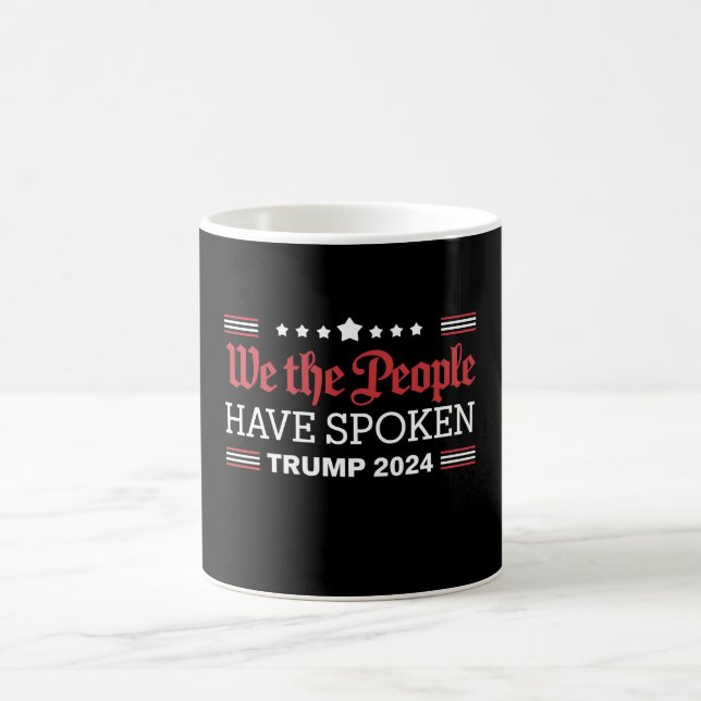 Mug Nous Le Peuple Avons Parlé Trump 2024 (Centre)