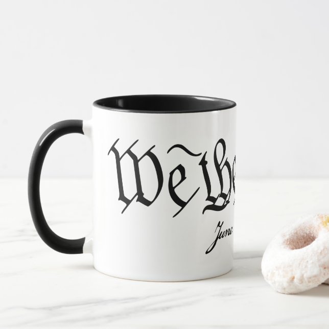 MUG NOUS, LES GENS, TOMBONS (Avec donut)