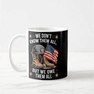 Mug Nous leur devons tout Memorial patriotique de la f