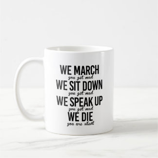 Mug Nous marchons Nous nous asseyons Nous parlons