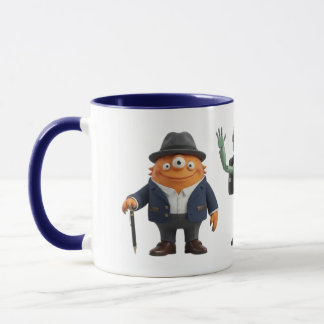 Mug Nous ne correspondons pas, nous vibrons Personnage