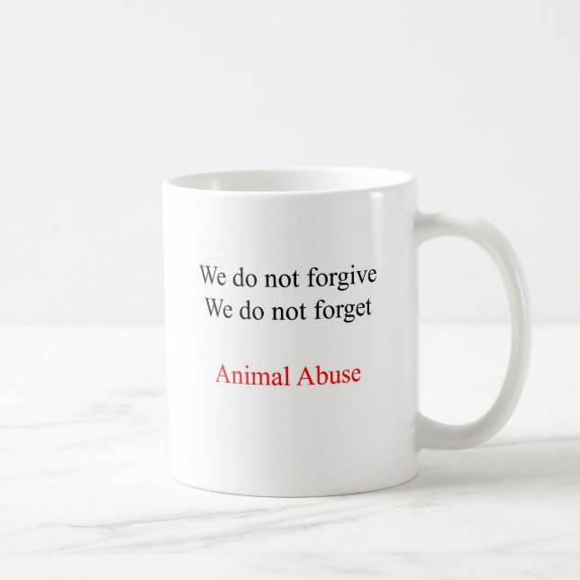 Mug Nous ne pardonnons pas (Droite)
