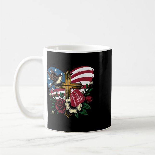 Mug Nous n'oublierons jamais le jour commémoratif du d (Gauche)