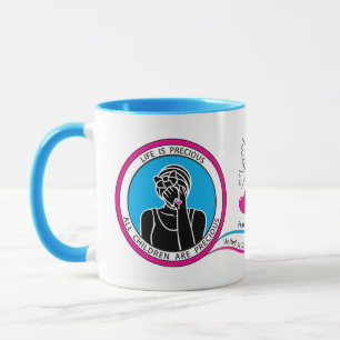 Mug Nous pleurons tous de la même façon 2 roses