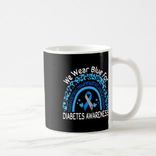 Mug Nous Portons Du Bleu Pour La Sensibilisation Au Di